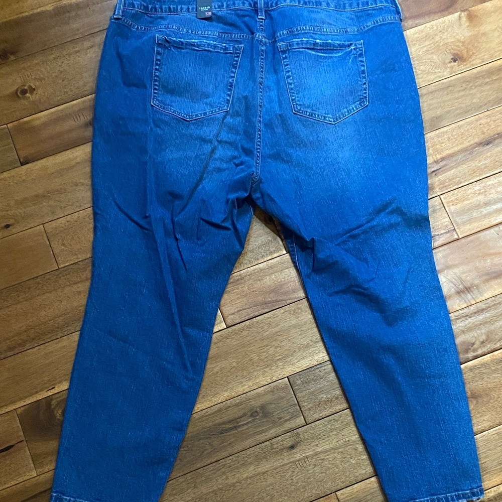 Torrid Perfect Ankle Skinny Vintage Stretch Mid-Rise Jeans - Picture 9 of 10
